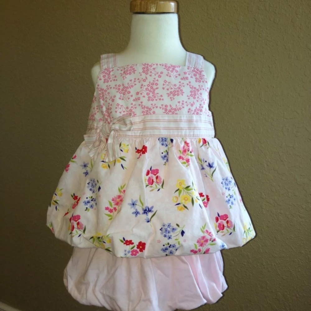 Gymboree LOVE IN THE AIR bubble tank skirt 4 4T